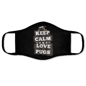 Discover Pug Lover Face Masks