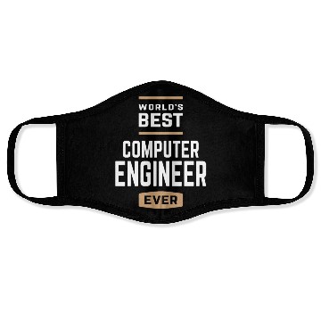 Discover World's Best Computer Engineer Ever Face Masks