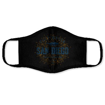 Discover San Diego Face Masks