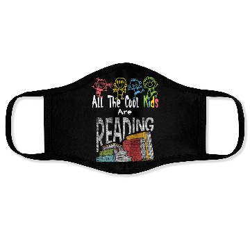 Discover All The Are Reading Daycare Reading Teacher Book Face Masks