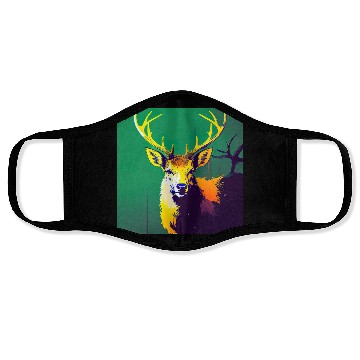 Discover Deer future ink Face Masks