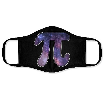 Discover Galaxy Pi Math Science Astronomy Geek 3 14 Pi Day Face Masks