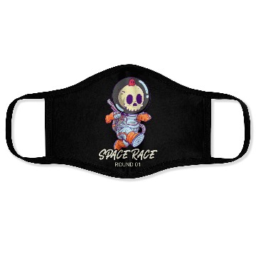 Discover Skeleton Alien Race Face Masks