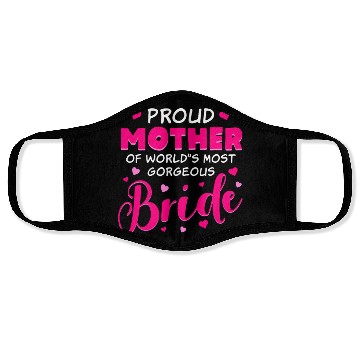 Discover Bride's Mother - Wedding Costume for Mother of the Face Masks