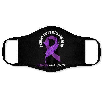 Discover Lupus Awareness Lupus Fighter Face Masks