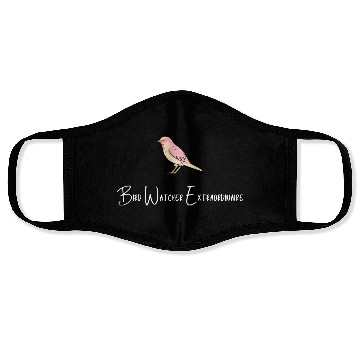 Discover Bird Watcher Face Masks