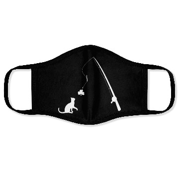 Discover Cate Lover Fishing Funny St Patricks Day Face Masks