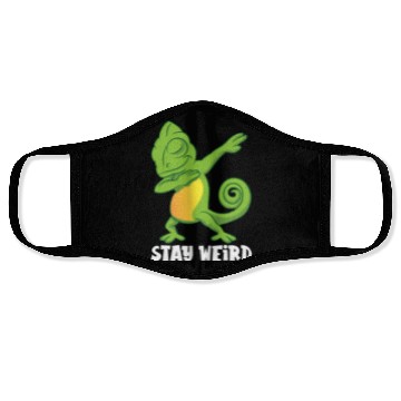 Discover Dabbing Chameleon Sweet Face Masks