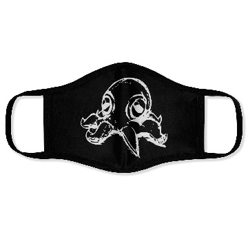 Discover octopus ocean waves Face Masks