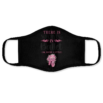 Discover Ballet Dancer Dance Girl Ballerina Face Masks