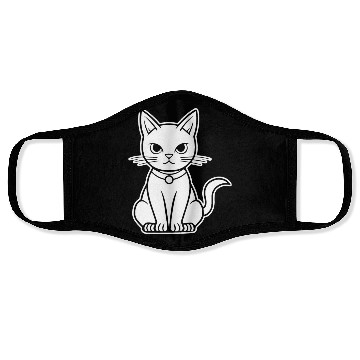 Discover Cat Kitten Feline Meow Face Masks