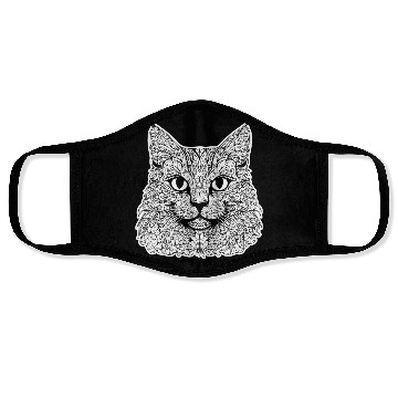 Discover Cat Kitten Feline Meow Face Masks