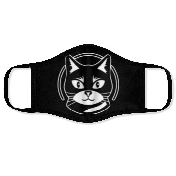 Discover Cat Kitten Feline Meow Face Masks