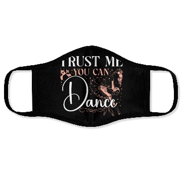 Discover Ballet Dancer Dance Girl Ballerina Face Masks