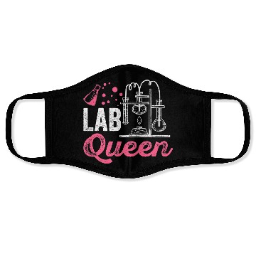 Discover Science Chemistry Lab Queen Chemist Face Masks