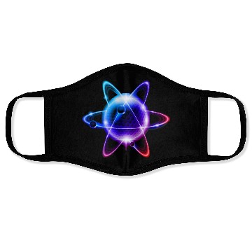 Discover Science Chemistry Chemist Atom Face Masks Atom Face Masks P