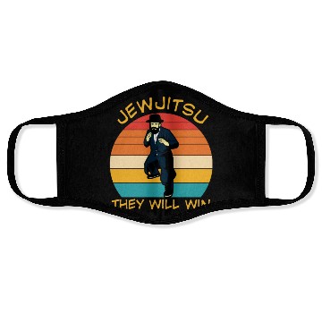 Discover Jewjitsu They Will Win Face Masks