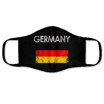 Discover Germany German Flag Pride Face Masks