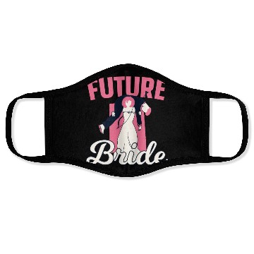 Discover Future Wife Bachelorette Party Wedding Bride Face Masks