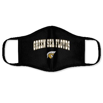 Discover Green Sea Floyds High School Trojans Face Masks