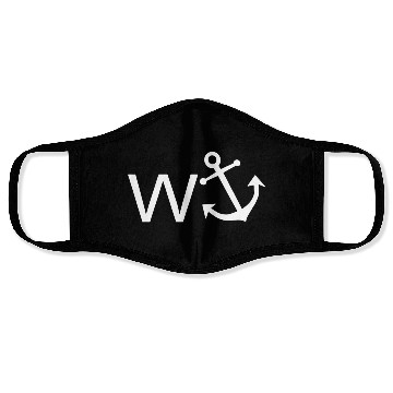 Discover W Anchor Wanker Jerk Slang Face Masks