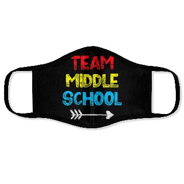 Discover Middle School Teacher Student Back to School Face Masks