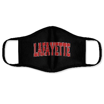 Discover Lafayette La Louisiana Varsity Style Usa Sports Face Masks