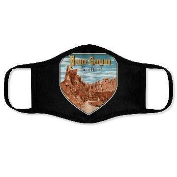 Discover Bryce canyon national park Face Masks