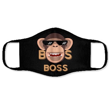 Discover I'm the boss Face Masks