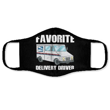 Discover Favorite Delivery Driver Costume Face Masks