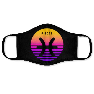 Discover Pisces Zodiac Sign Sunset Pisces Face Masks