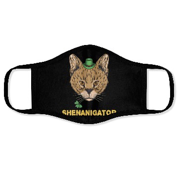 Discover Shenanigator Irish Shenanigans St PatricDay Face Masks