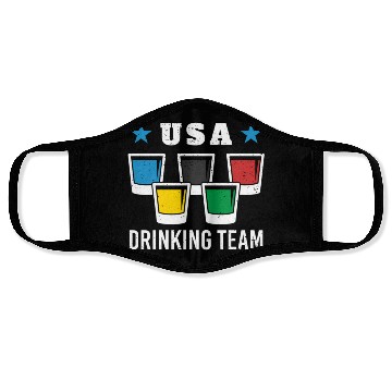 Discover Patriot Olympic Usa Drinking Team Beer Face Masks