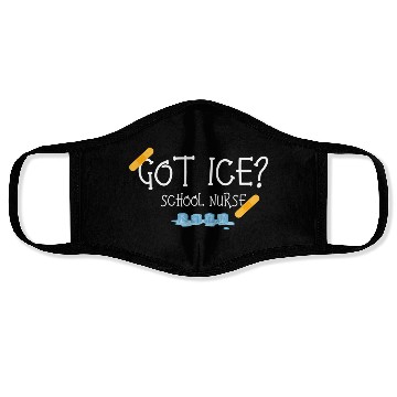 Discover Got Ice School Nurse Face Masks