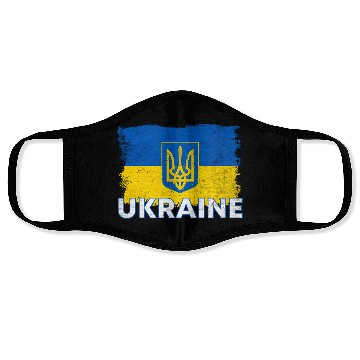 Discover Ukrainian Flag Ukraine Flag Ukraine Face Masks