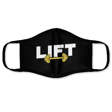 Discover Lift Workout Gym Weightlifting Lifting Face Masks