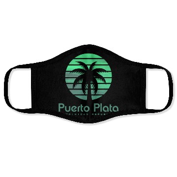 Discover Puerto Plata Dominican Republic Face Masks