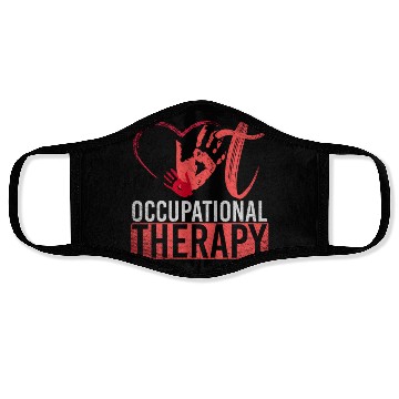 Discover Ota Exercise Heart Hand Print Exercise Occupationa Face Masks