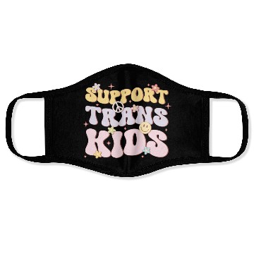 Discover Support Trans Kids, LGBT Pride Month Face Masks