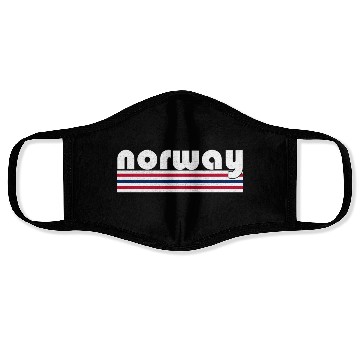 Discover Norwegian Norway Flag Country Face Masks