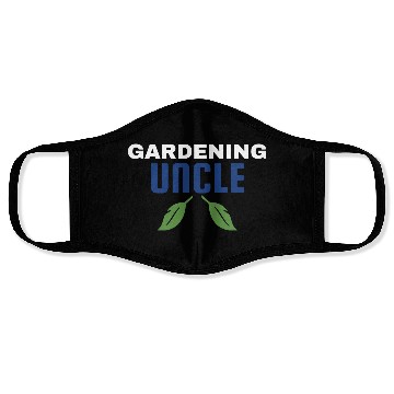 Discover Gardening Uncle Face Masks