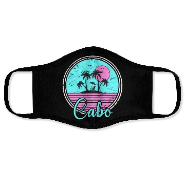 Discover Cabo San Lucas Mexico Travel Vacation Face Masks