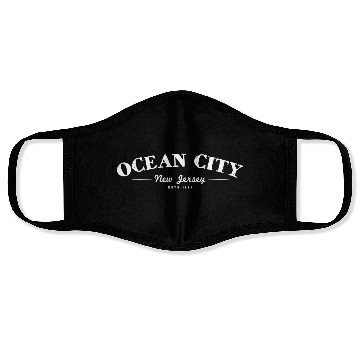 Discover Ocean City New Jersey Shore Face Masks