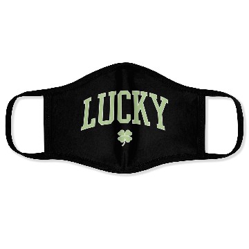 Discover St Patrick'S Day Lucky Face Face Masks