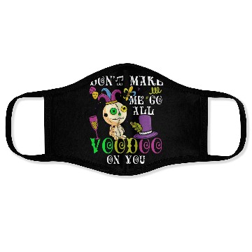 Discover Carnival New Orleans Fool Face Masks