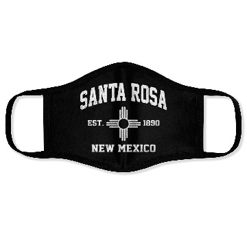 Discover Santa Rosa New Mexico Nm State Athletic Style Face Masks