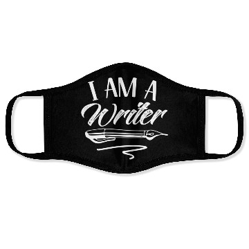 Discover I Am A Writer Job Writing Author Write Face Masks