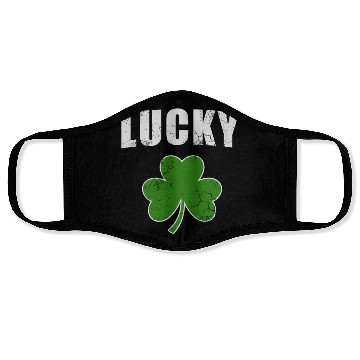 Discover Lucky Irish Shamrock St Patrick'S Day Youth Face Masks