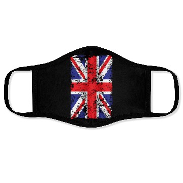 Discover Union Jack British Flag Great Britain Novelty Face Masks