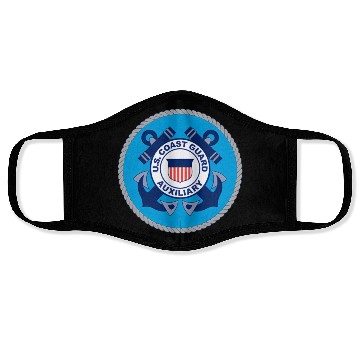 Discover Us Coast Guard Auxiliary Uscga Volunteer Service Face Masks